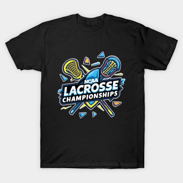 lacrosse championships 2D T-Shirt by CreationArt8